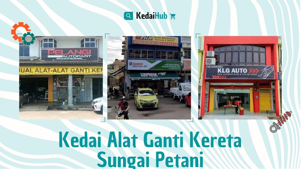 Cover Kedai Alat Ganti Kereta Sungai Petani