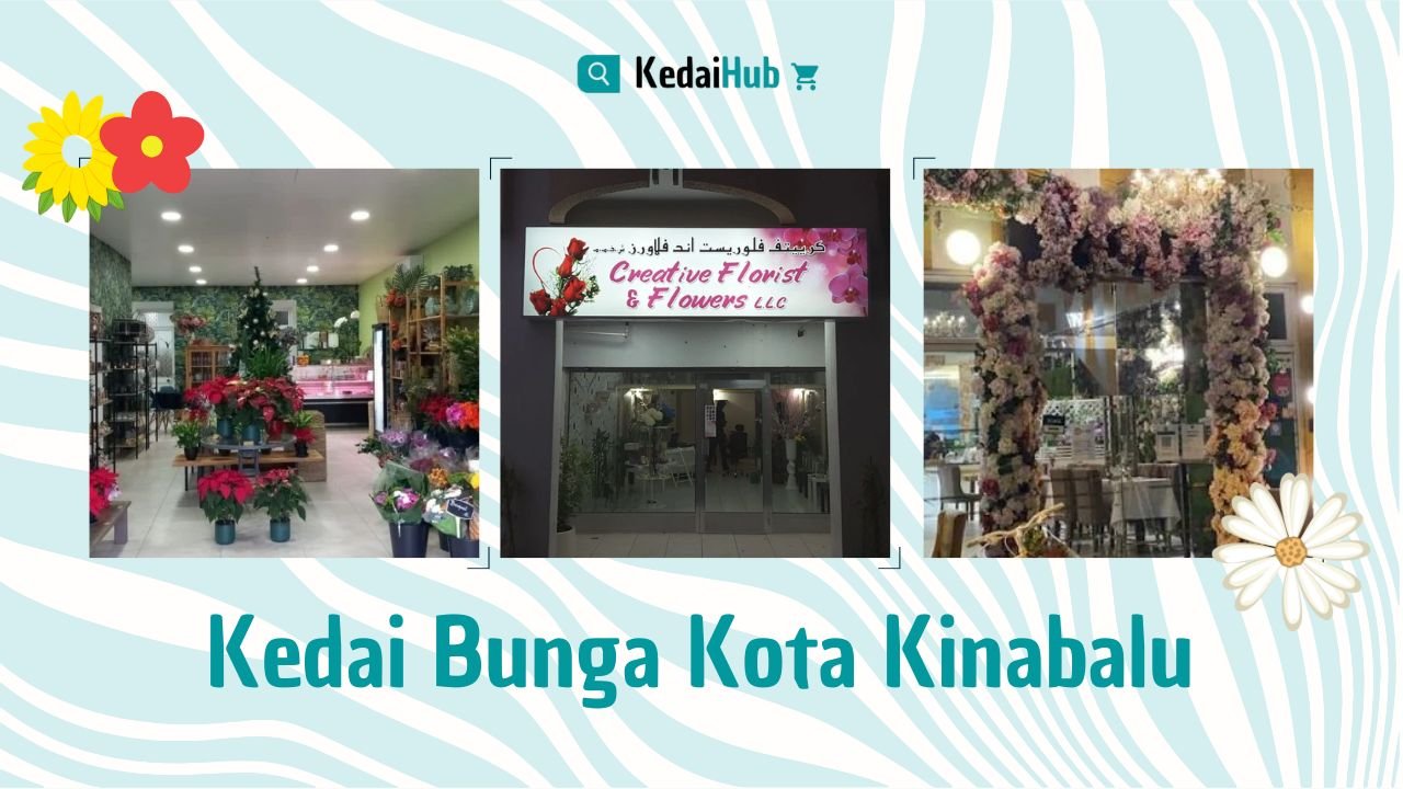 Cover Kedai Bunga Kota Kinabalu