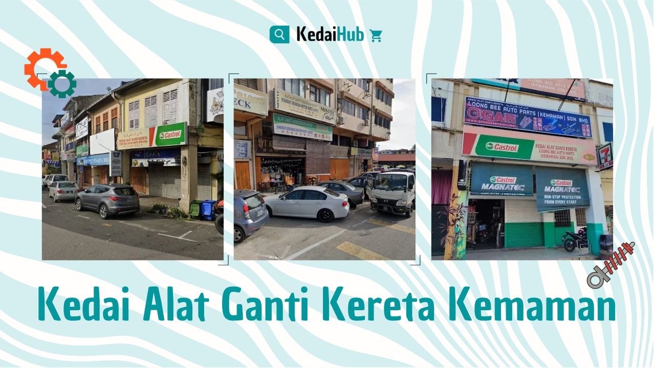 Cover Kedai Alat Ganti Kereta Kemaman