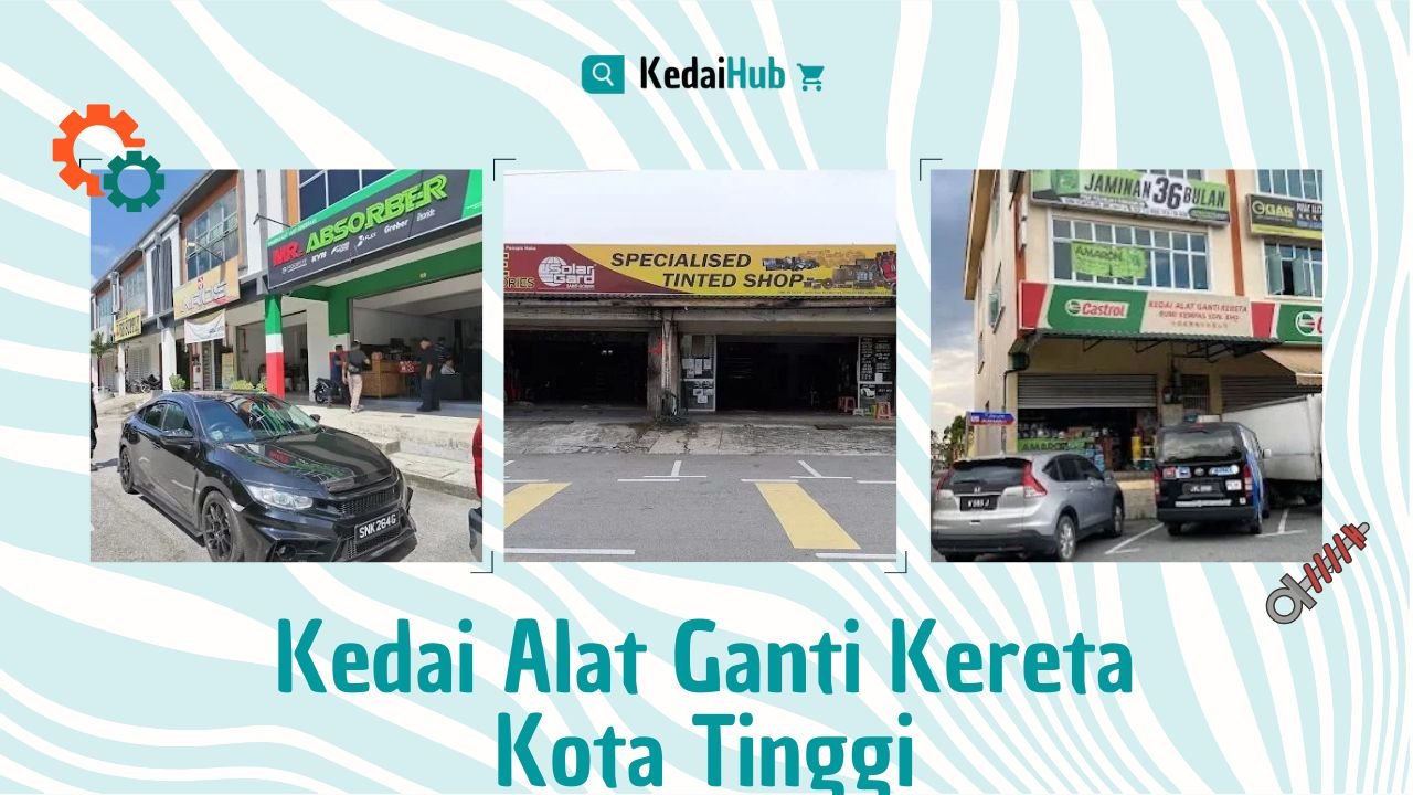 Cover Kedai Alat Ganti Kereta Kota Tinggi