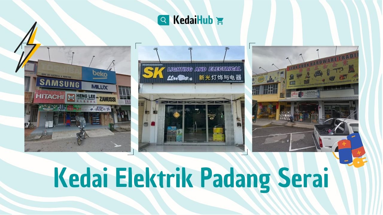 Cover Kedai Elektrik Padang Serai