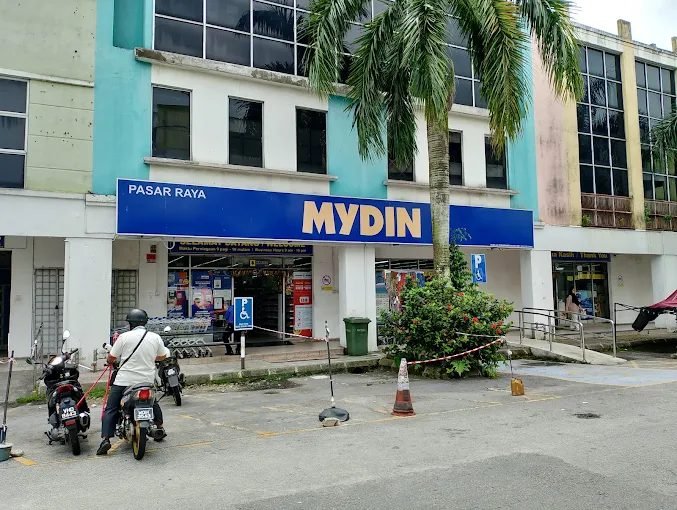Mydin Rawang balik AEON