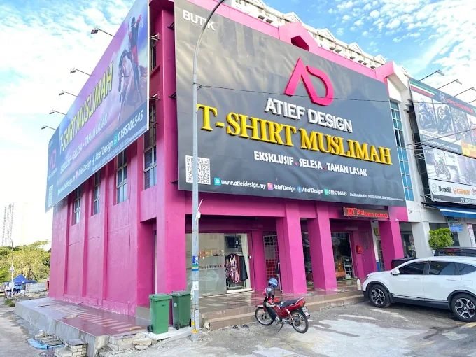 Atief Desgin T shirt Muslimah Seberang Jaya