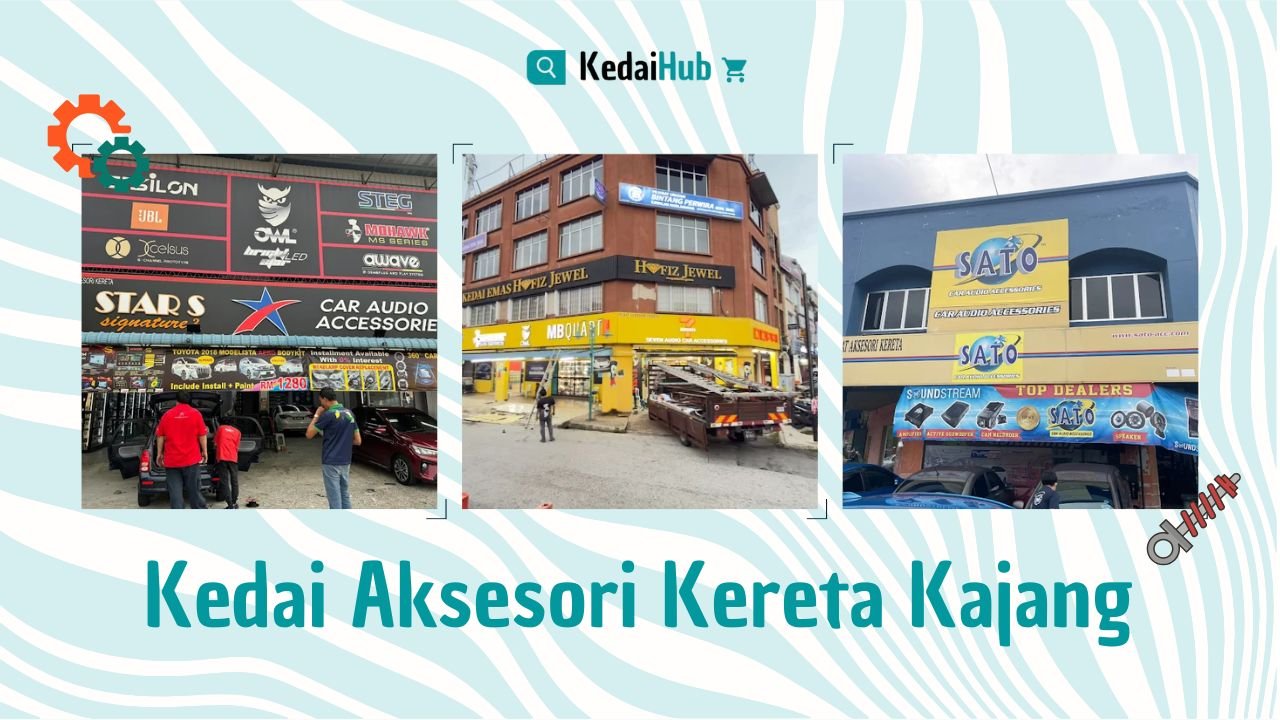 Cover Kedai Aksesori Kereta Kajang
