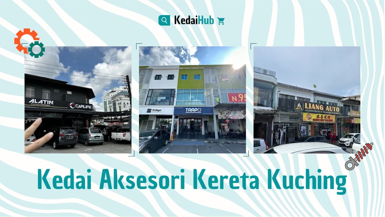Cover Kedai Aksesori Kereta Kuching